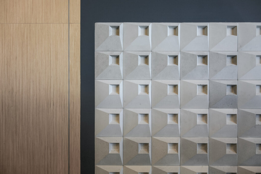 SQR 1 - linia TEKT Concrete - MILKE - realizacja