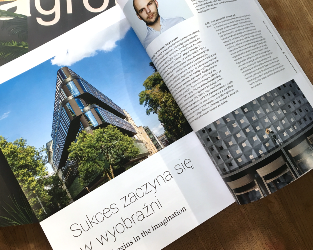 Publikacja z okazji 20 lat Medusa Group i projekt realizowany z MILKE - Hotel Nobu