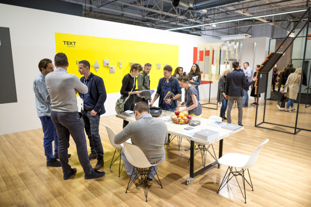 Stoisko MILKE i TEKT Concrete na targach Warsaw Home 2019