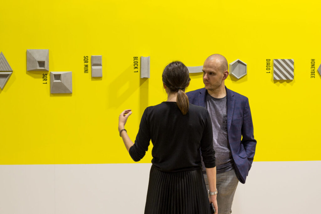 Stoisko MILKE i TEKT Concrete na targach Warsaw Home 2019