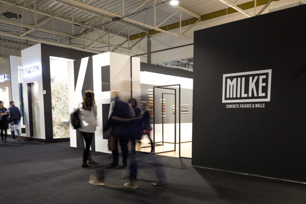 Stoisko MILKE i TEKT Concrete na targach Warsaw Home 2019