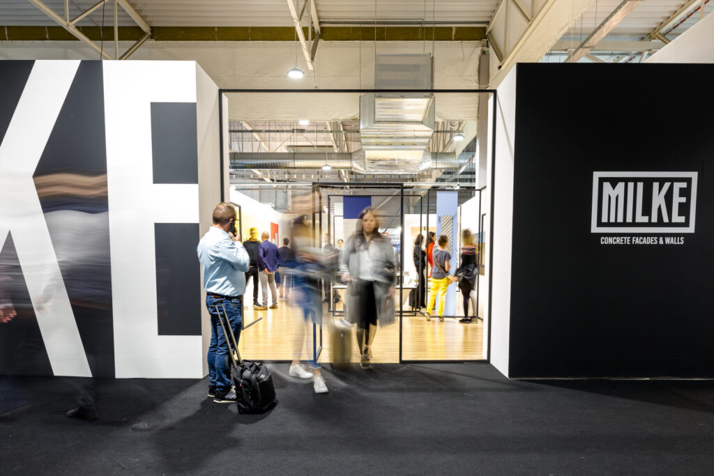 Stoisko MILKE i TEKT Concrete na targach Warsaw Home 2019