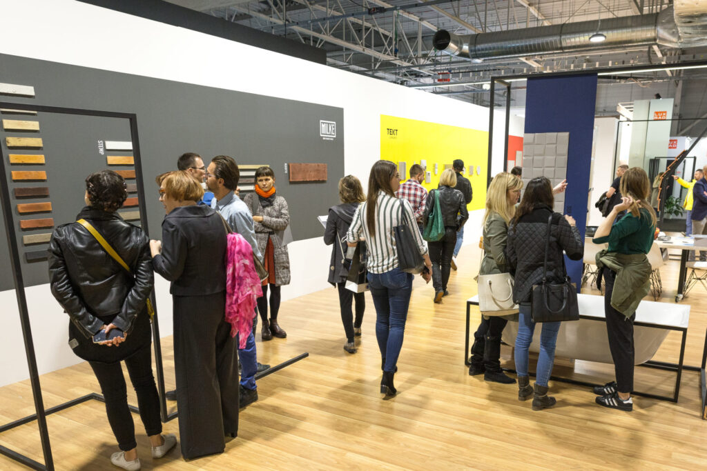 Stoisko MILKE i TEKT Concrete na targach Warsaw Home 2019